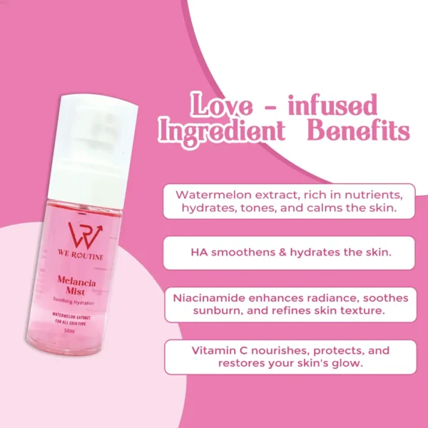 Hyaluronic Acid and Watermelon Extract Mist - Image 4